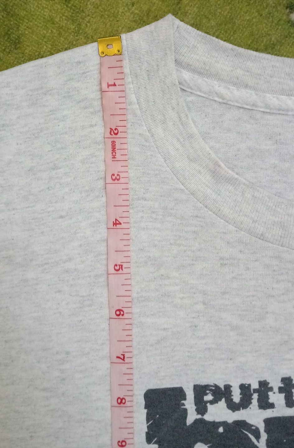 Vintage Vintage Put the hurt on 'em Football T-shirt Size US XL / EU 56 / 4 - 10 Thumbnail