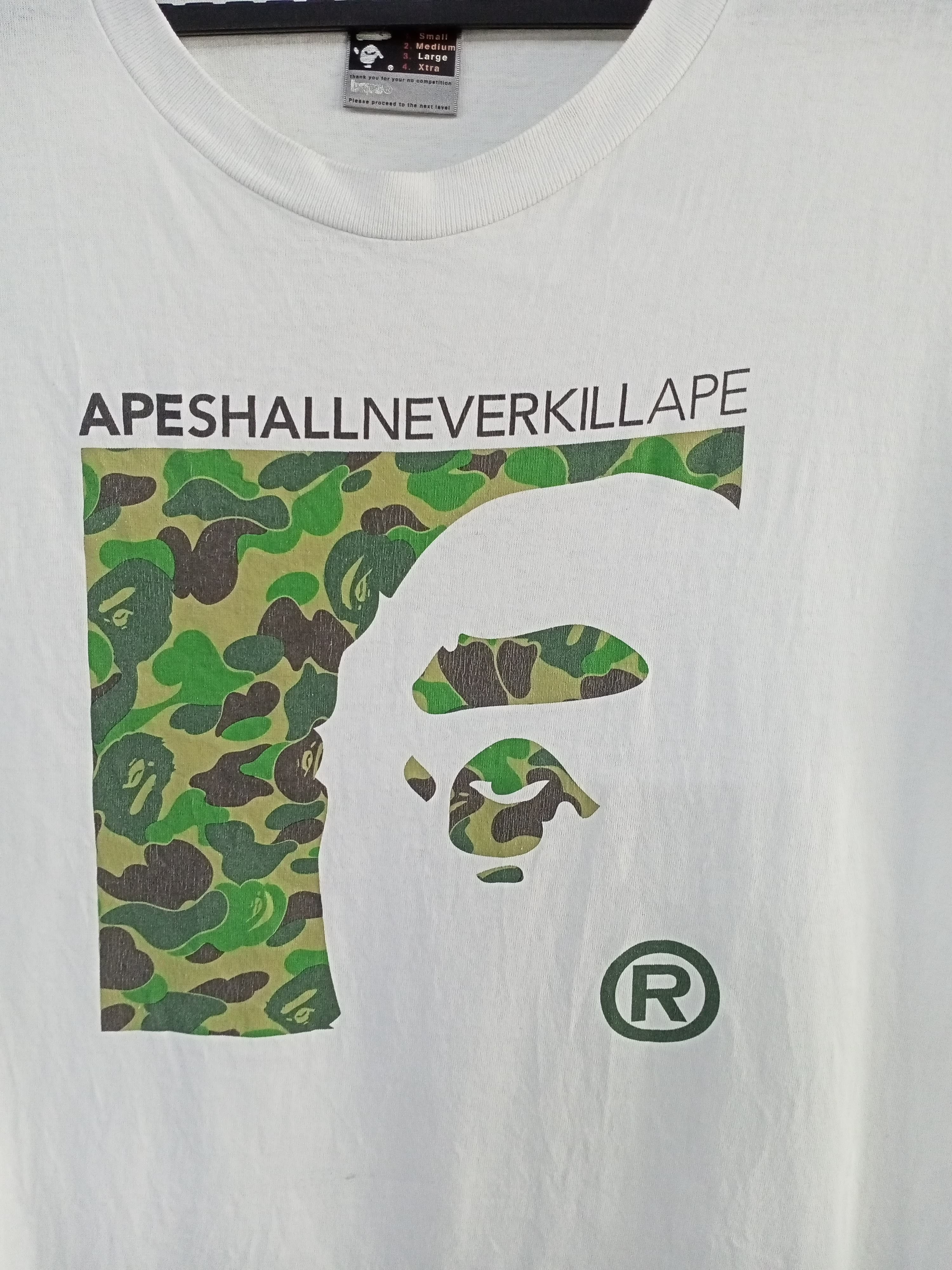 Bape ABC Camo ASNKA Tee Size US L / EU 52-54 / 3 - 2 Thumbnail