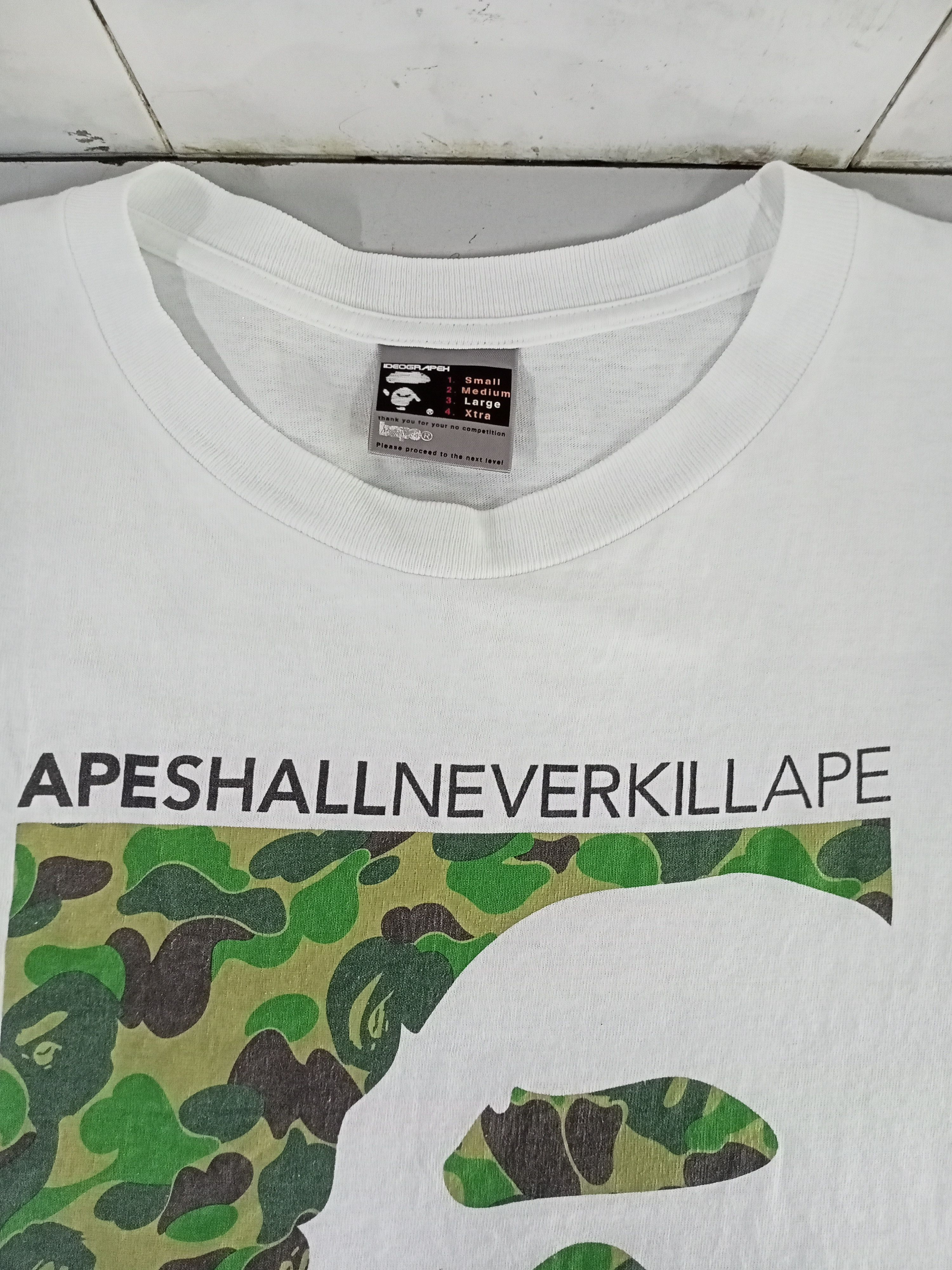 Bape ABC Camo ASNKA Tee Size US L / EU 52-54 / 3 - 3 Thumbnail