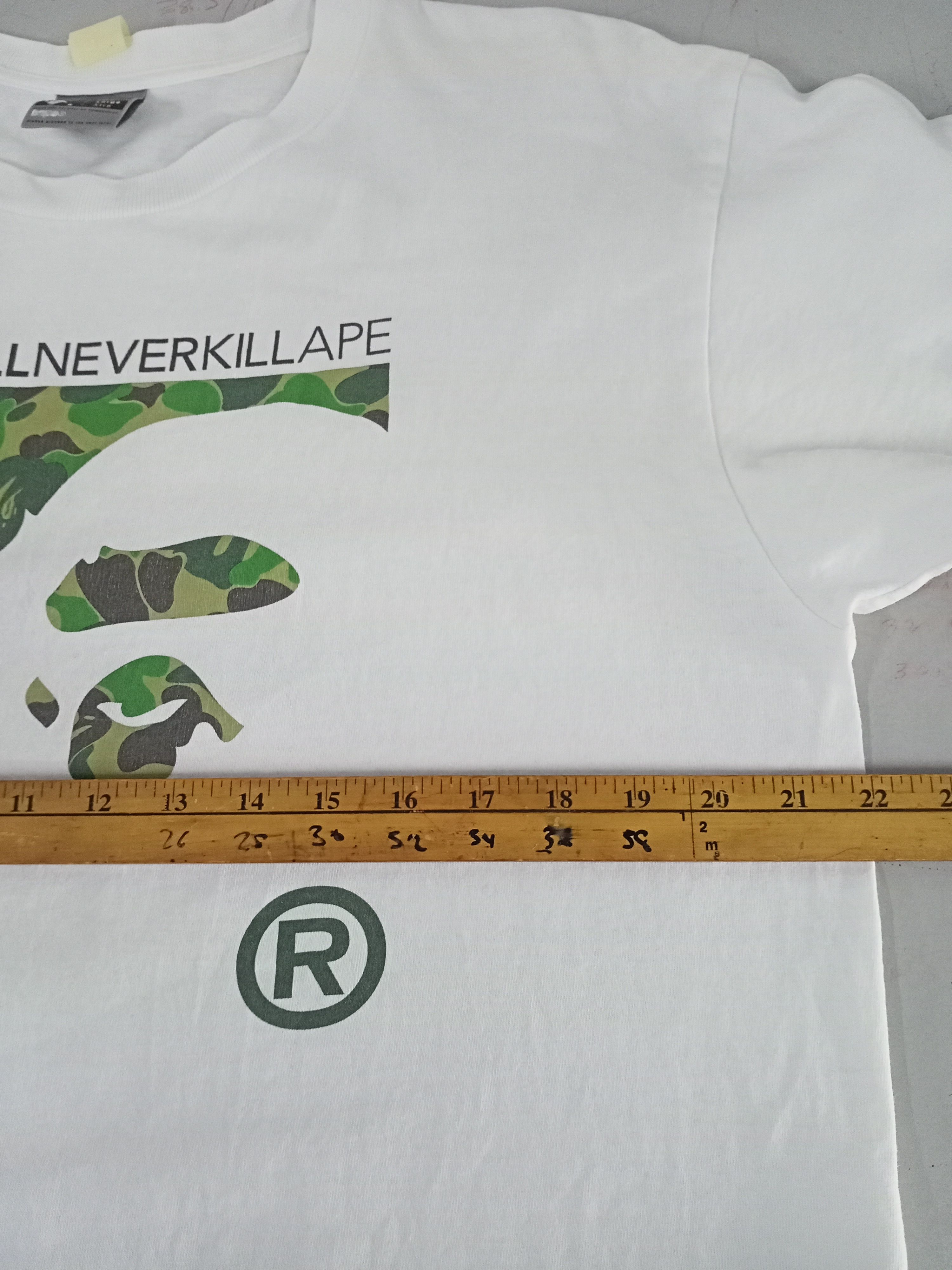 Bape ABC Camo ASNKA Tee Size US L / EU 52-54 / 3 - 11 Thumbnail