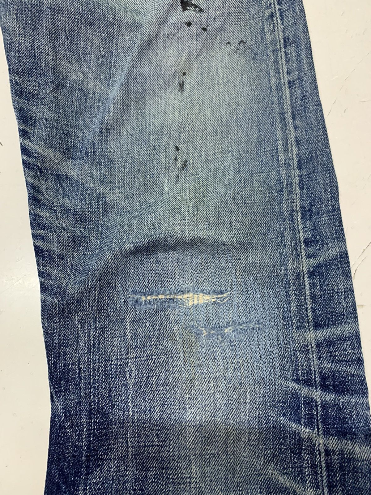 DENHAM × Vintage Denham jeans distressed Size US 30 / EU 46 - 18 Thumbnail