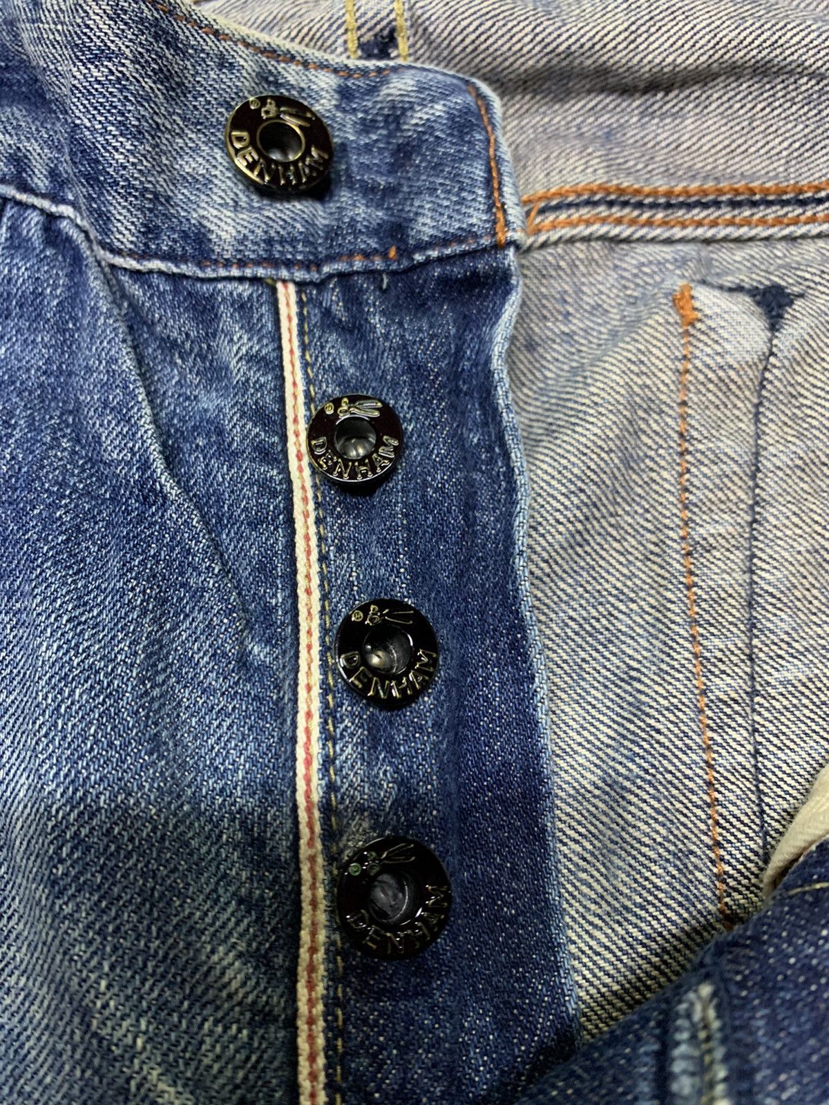 DENHAM × Vintage Denham jeans distressed Size US 30 / EU 46 - 20 Thumbnail