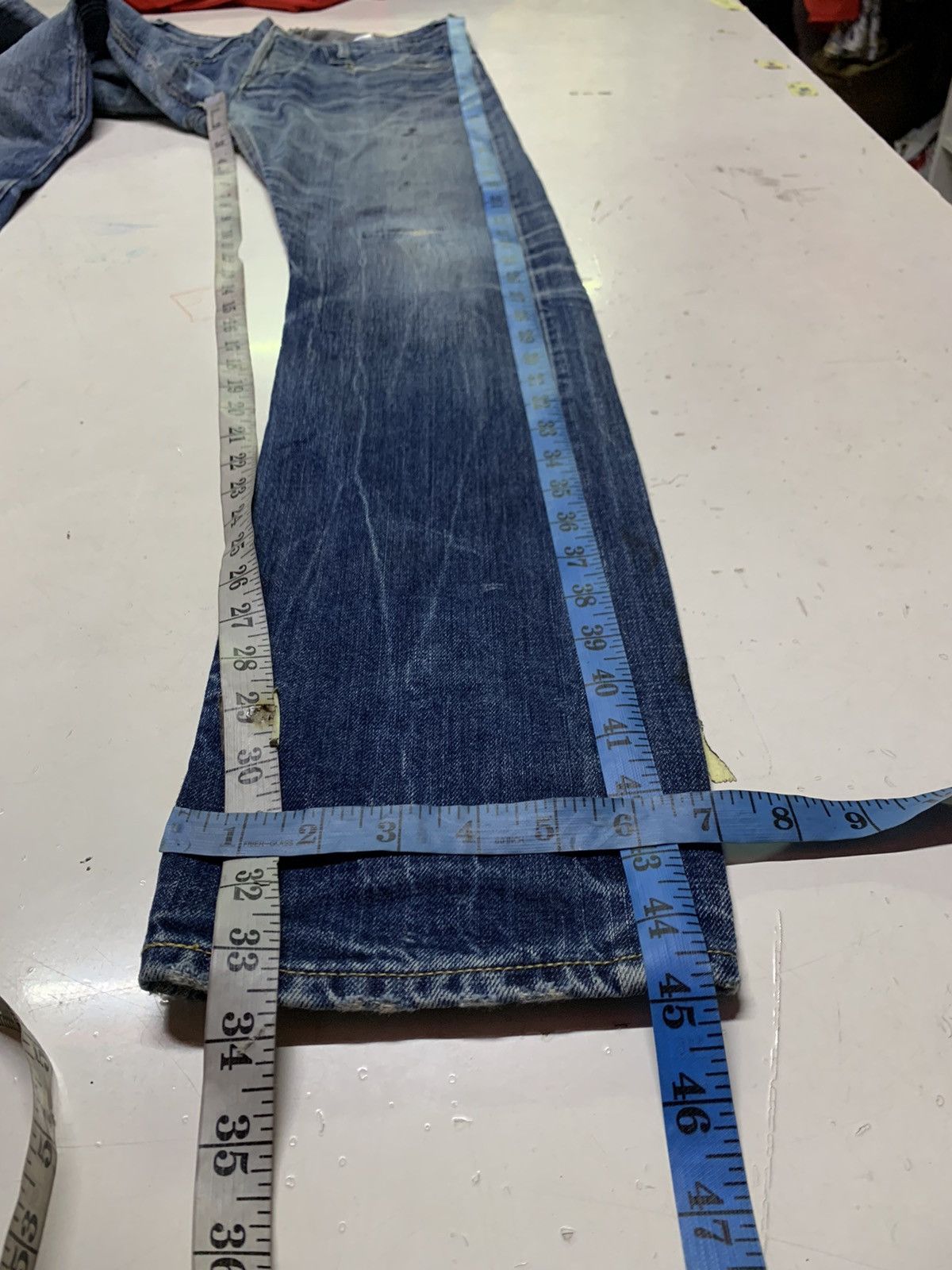 DENHAM × Vintage Denham jeans distressed Size US 30 / EU 46 - 25 Thumbnail