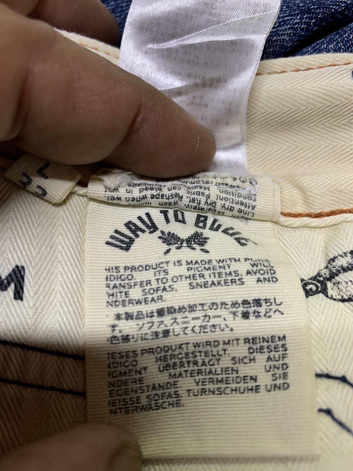 DENHAM × Vintage Denham jeans distressed Size US 30 / EU 46 - 17 Thumbnail