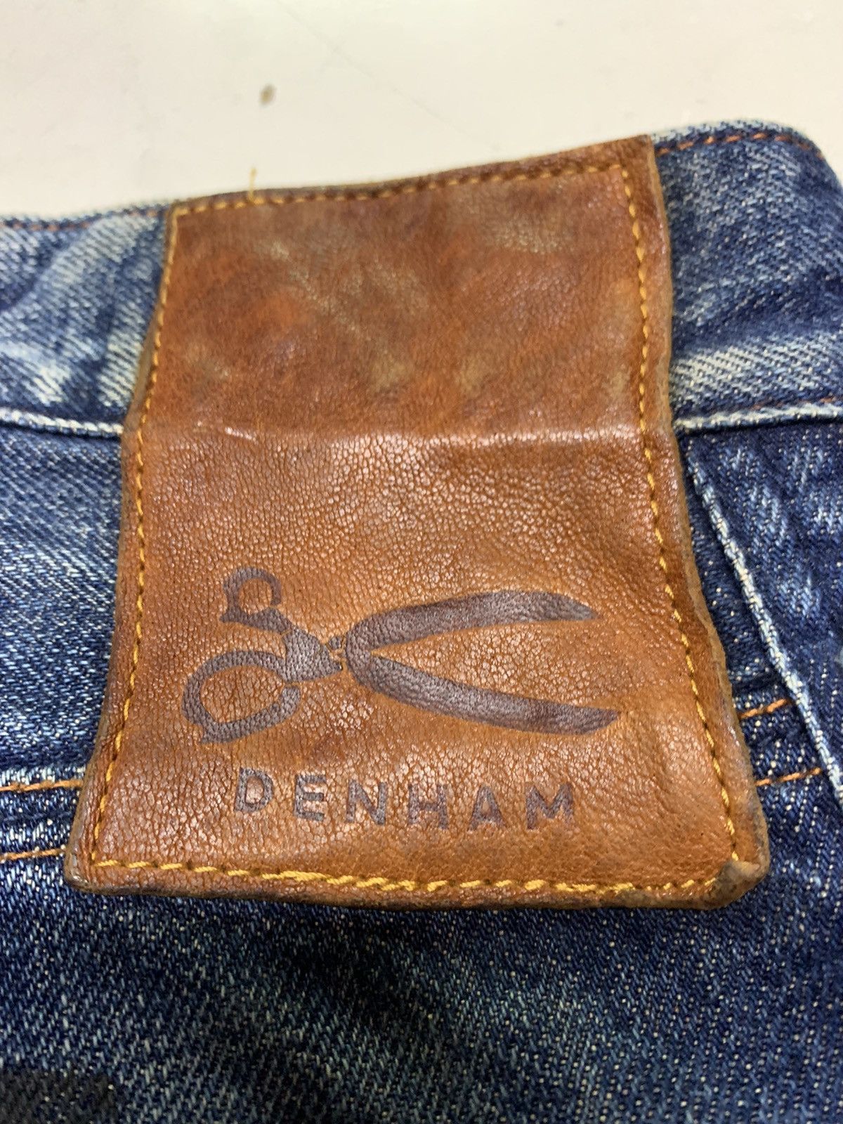 DENHAM × Vintage Denham jeans distressed Size US 30 / EU 46 - 10 Thumbnail