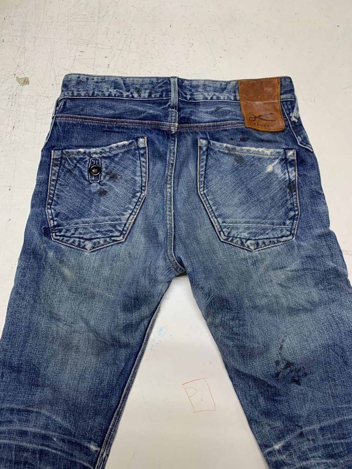 DENHAM × Vintage Denham jeans distressed Size US 30 / EU 46 - 9 Thumbnail