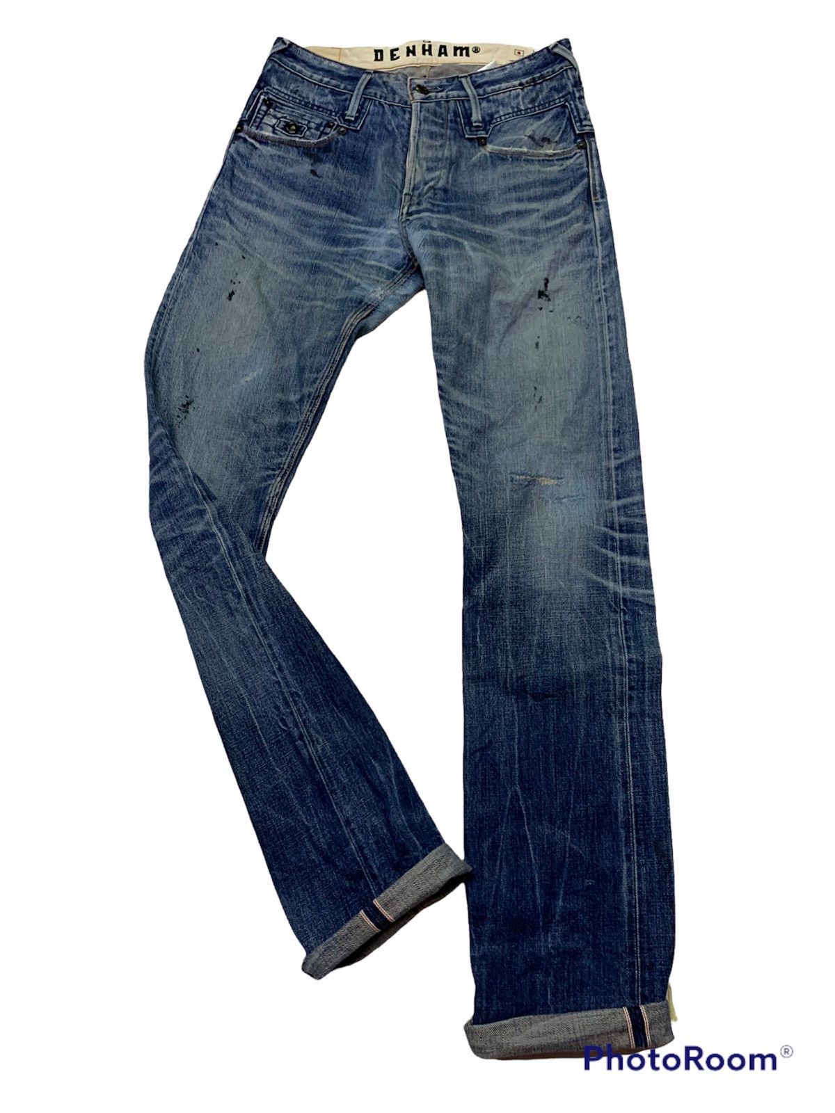DENHAM × Vintage Denham jeans distressed Size US 30 / EU 46 - 1 Thumbnail