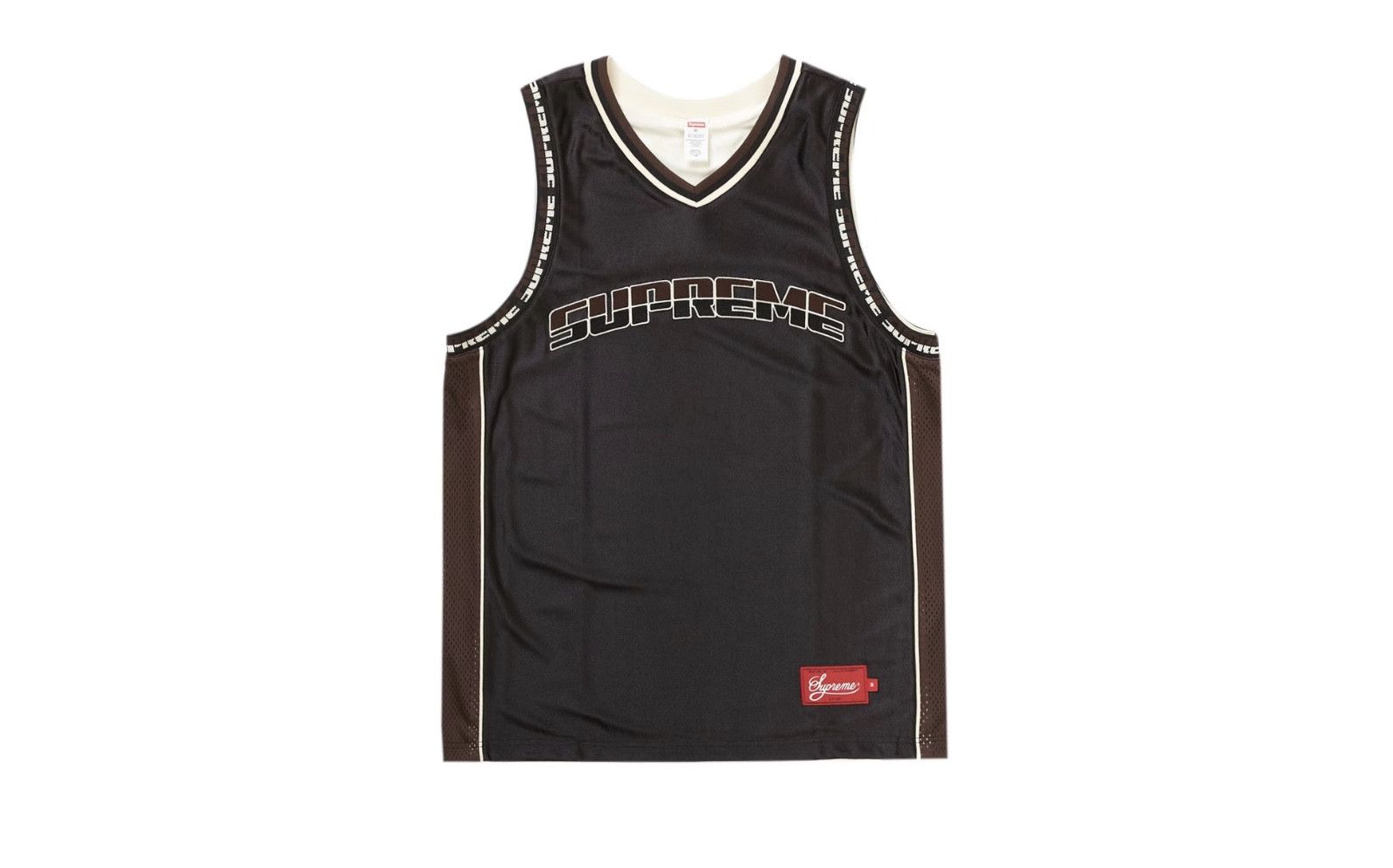 Supreme Reversible Basketball Jersey Black