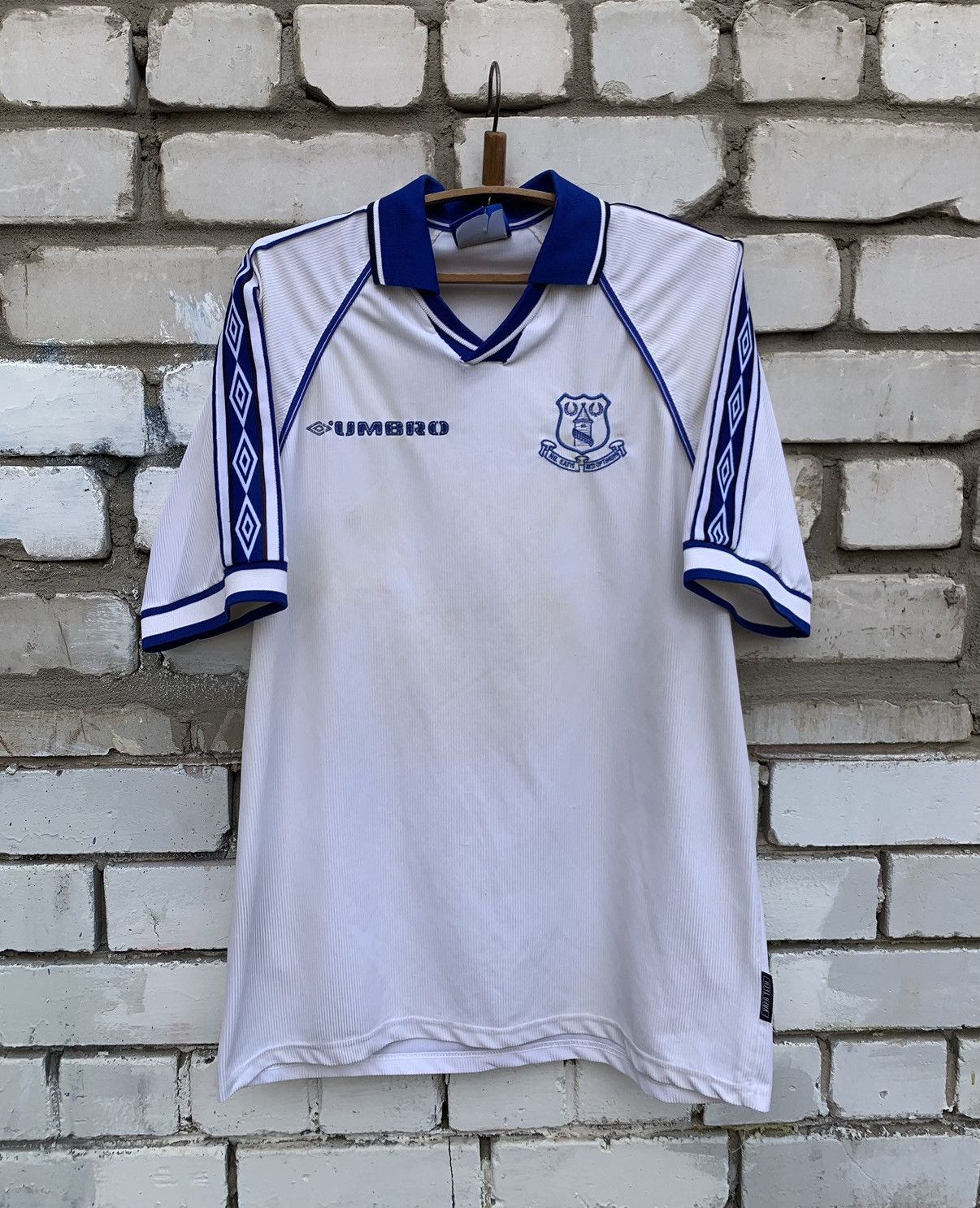 Maquet Maillot Gardien Umbro Everton 1997/1998 – Vintage Manches Longues Taille M
