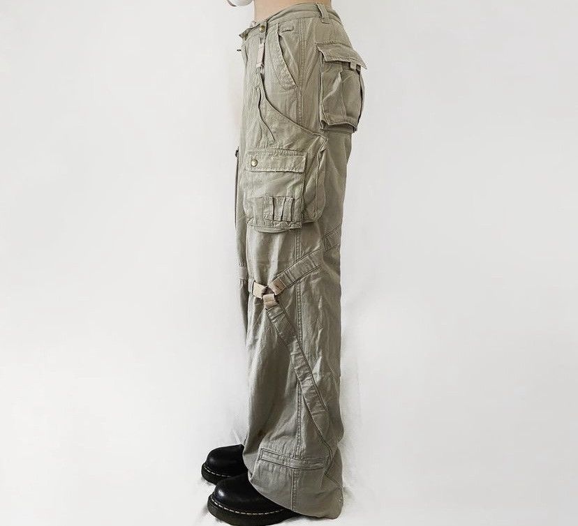 20471120 × Beauty Beast × Japanese Brand ✅RARE✅JAPANESE 3QR BONDAGE CARGO PANTS VERY NICE DESIGN Size US 31 - 2 Thumbnail