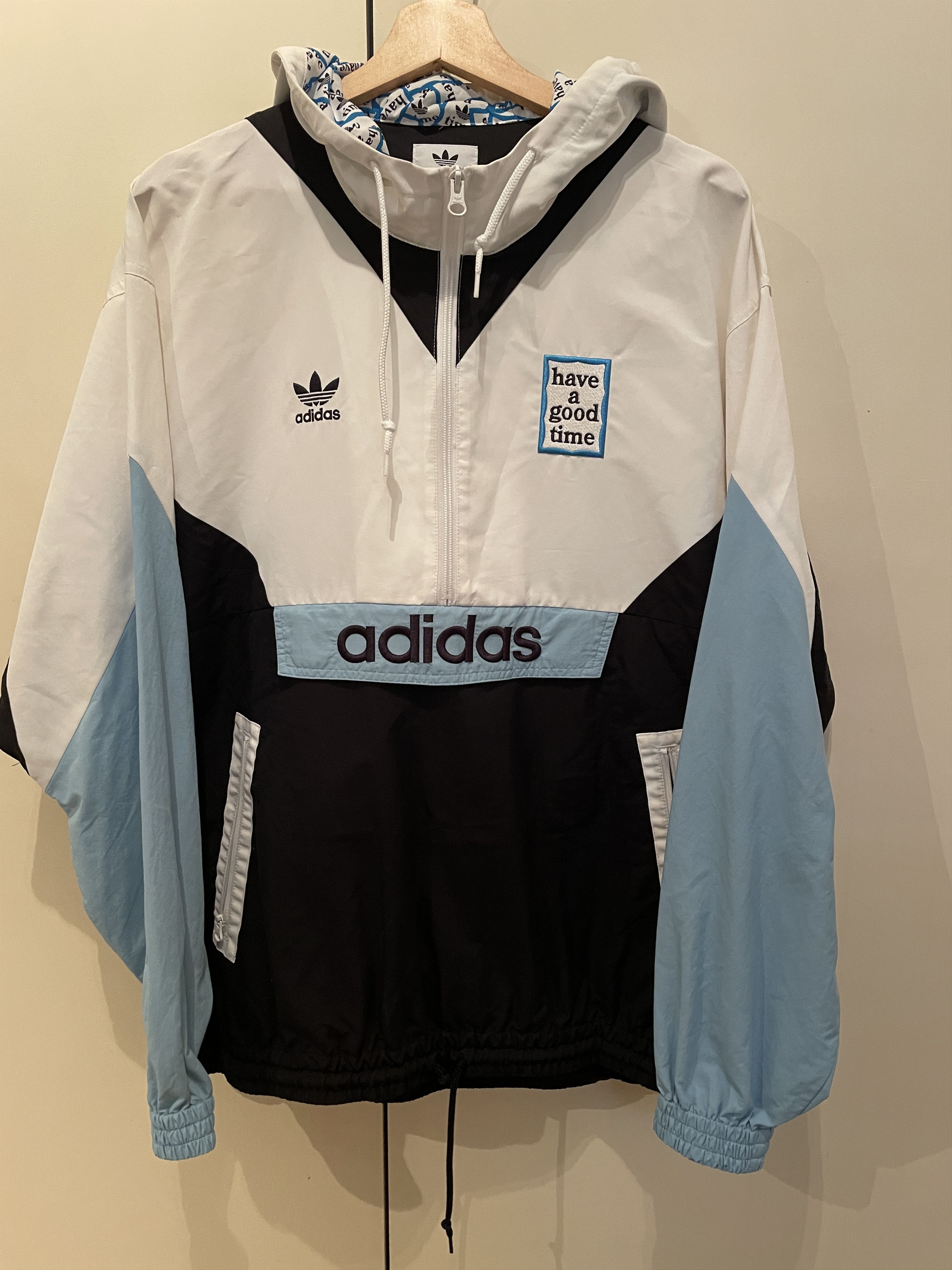 Adidas have a good time windbreaker best sale