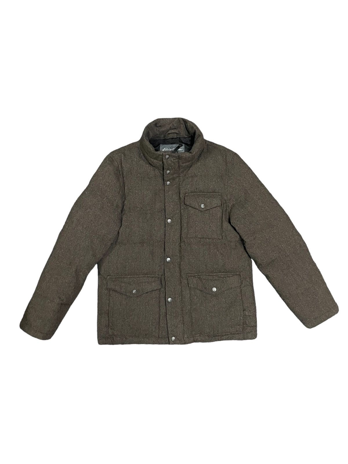 Eddie Bauer Eddie Bauer Archival Wool Goose Down Jacket Gorpcore Style Size US M / EU 48-50 / 2 - 7 Thumbnail