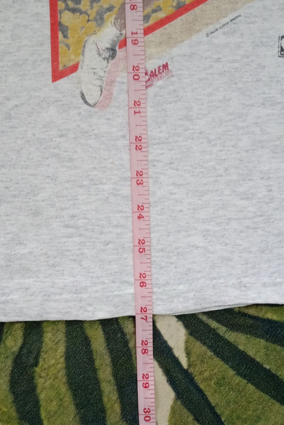 NBA × Salem Sportswear × Vintage Vintage 90s NBA Chicago Bulls : Michael Jordan T-shirt Size US M / EU 48-50 / 2 - 17 Thumbnail