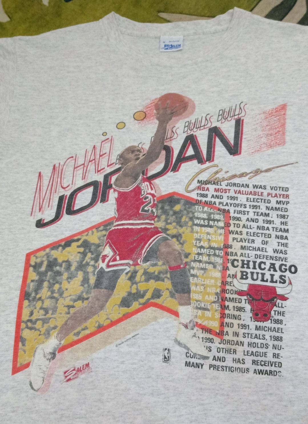 Vintage 90s NBA Chicago Bulls Michael Jordan T-shirt