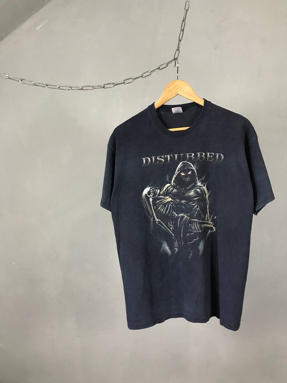 Band Tees × Vintage Disturbed vintage rock band overprinted tee Size US L / EU 52-54 / 3 - 1 Thumbnail