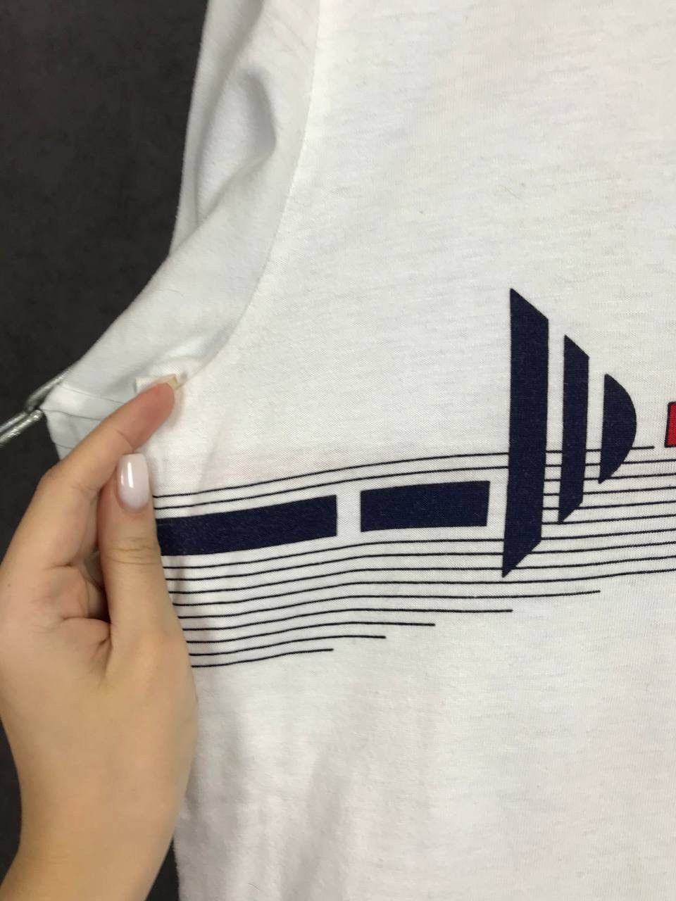 Adidas Adidas vintage streetwear polo tee Size US M / EU 48-50 / 2 - 8 Thumbnail
