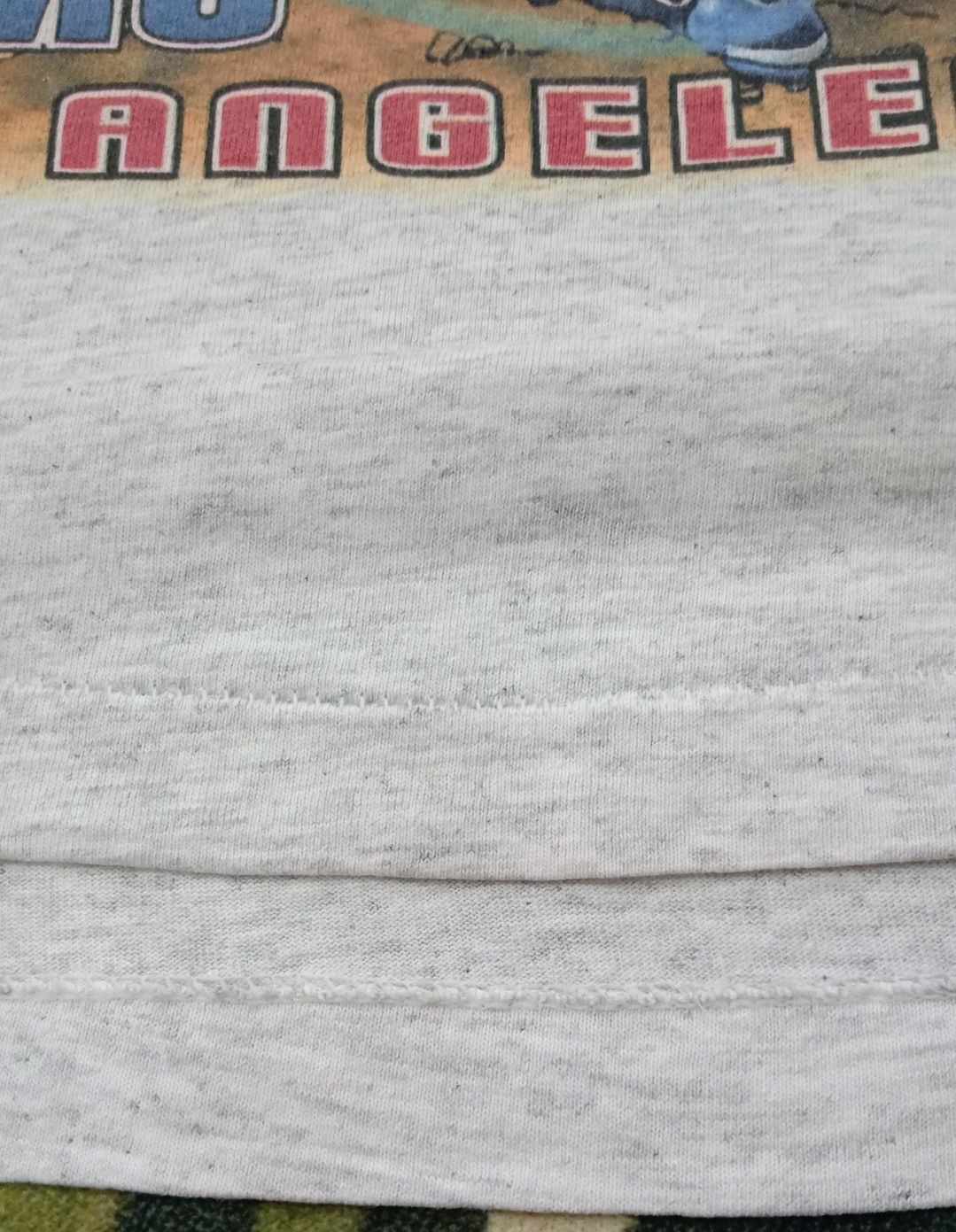 MLB × Salem Sportswear Vintage 90s MLB LA Dodgers : Hideo Nomo T-shirt Size US L / EU 52-54 / 3 - 14 Thumbnail