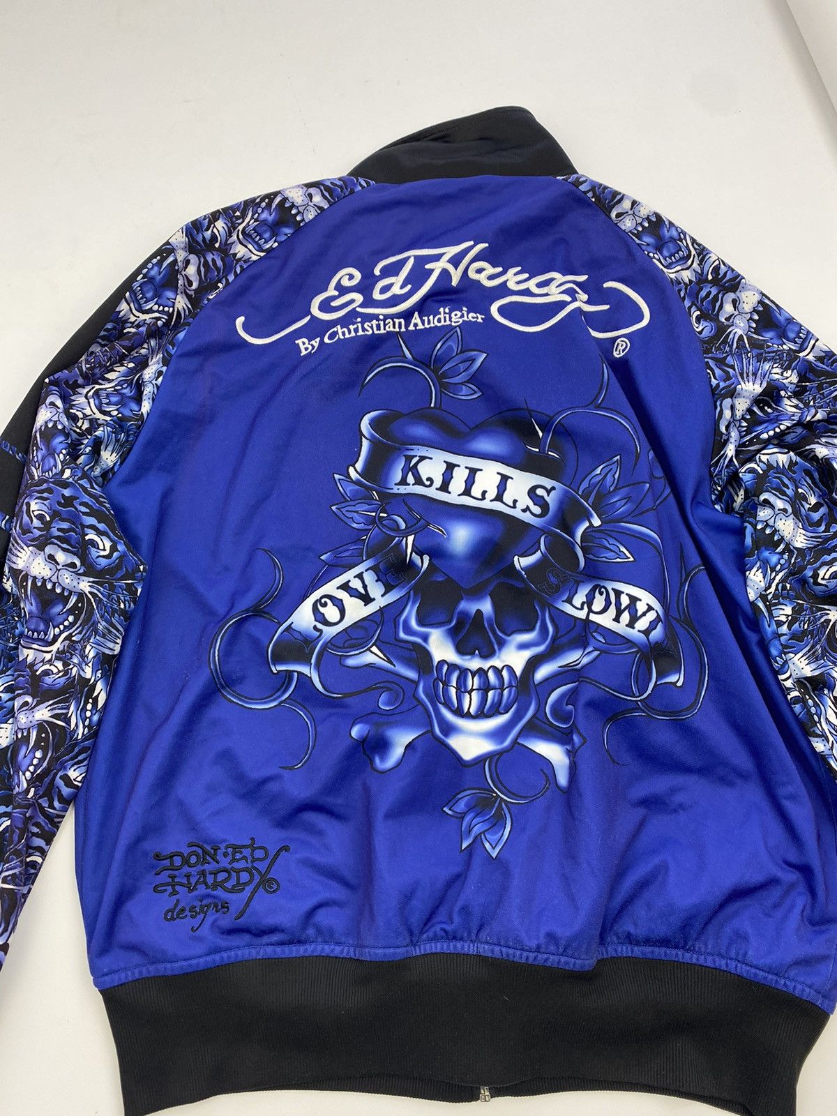Ed Hardy Ed hardy bomber tiger print jacket Size US XL / EU 56 / 4 - 5 Thumbnail