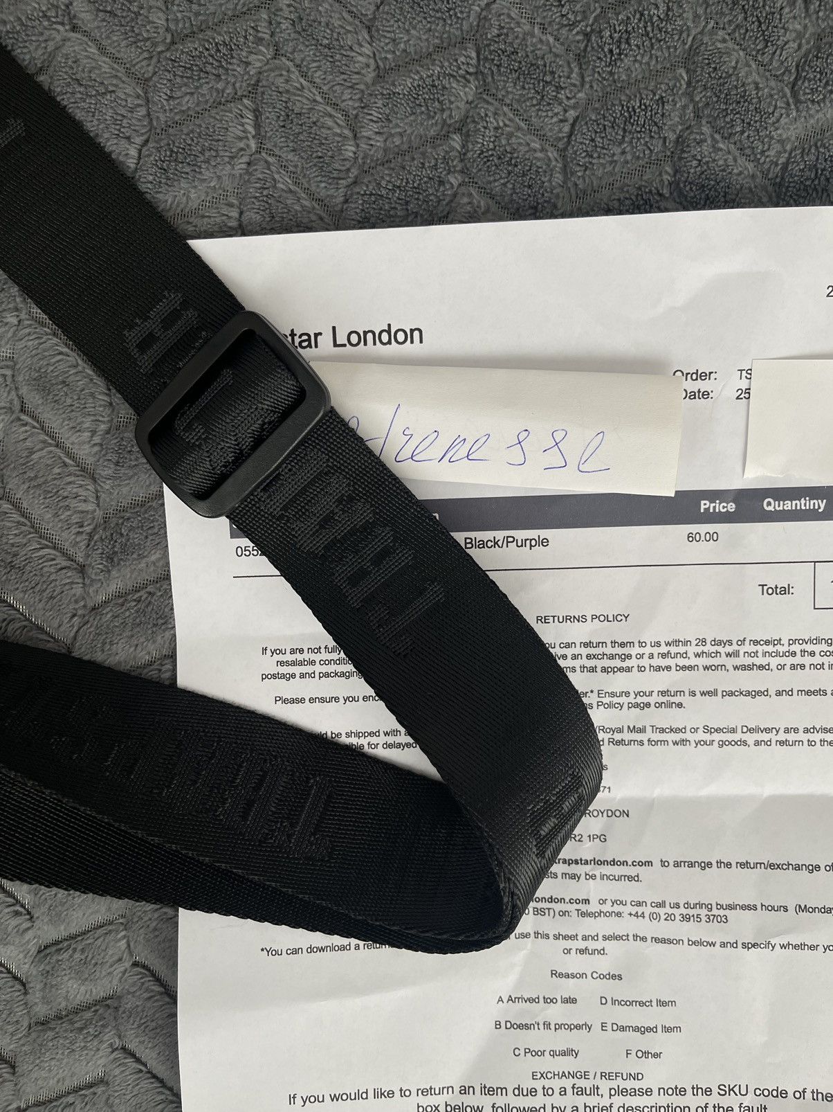 Trapstar London Trapstar BAG Purple Gradient New • Receipt Grailed