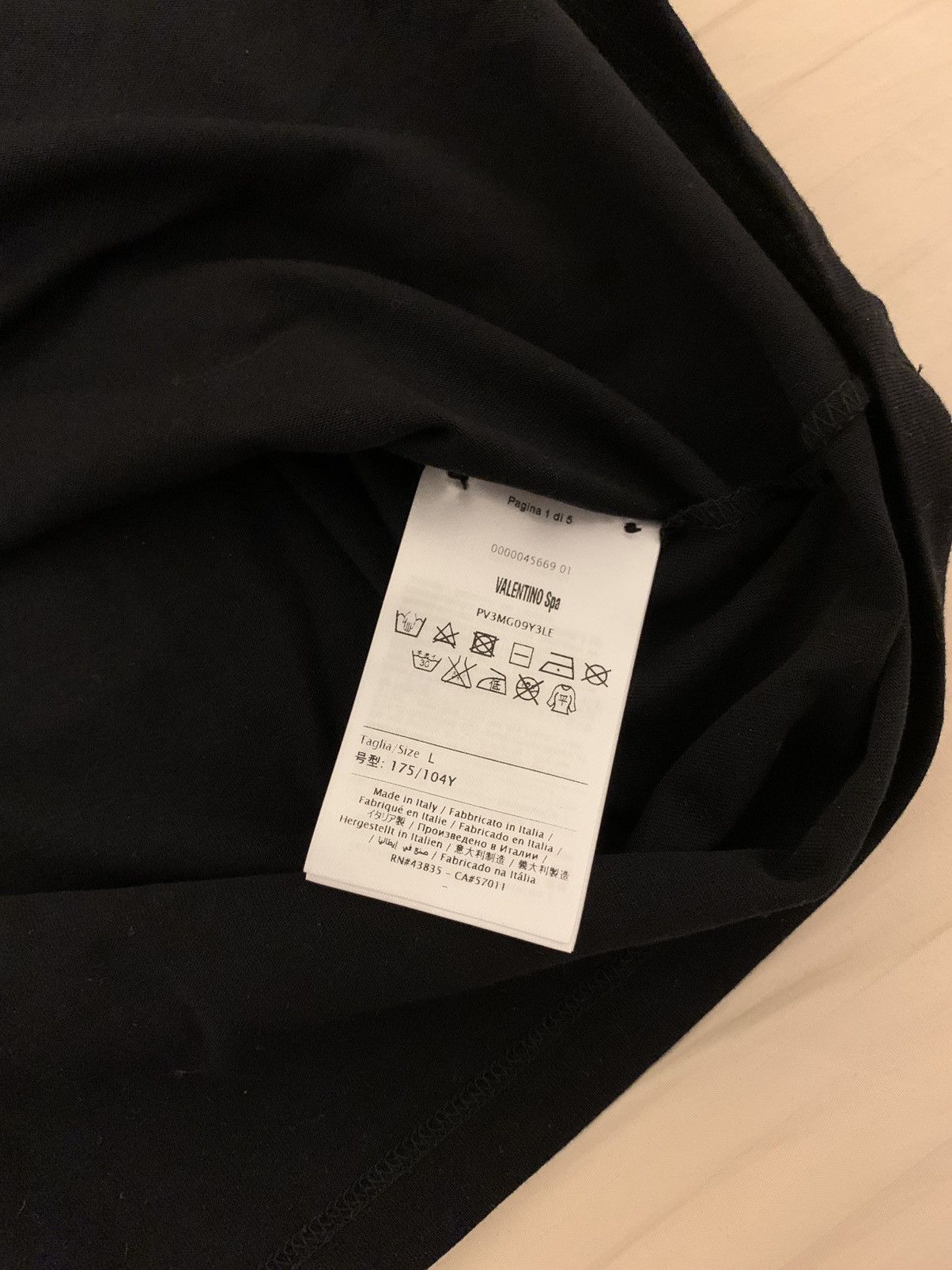 Valentino 🔥Brand New🔥Always T-Shirt Size US L / EU 52-54 / 3 - 4 Thumbnail