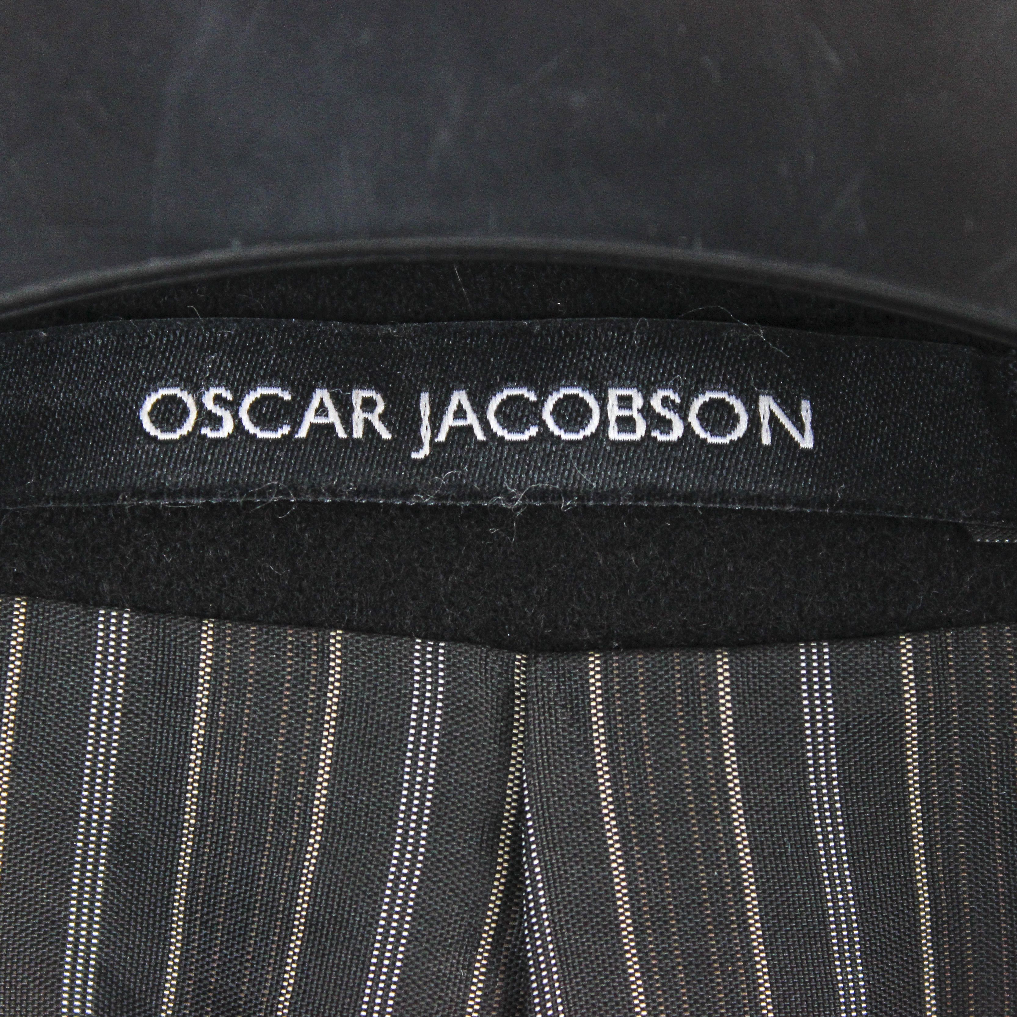 Oscar Jacobson Harley Blazer Mens Wool Cashmere Jacket EU 52 Suit Coat L Size 42R - 5 Thumbnail