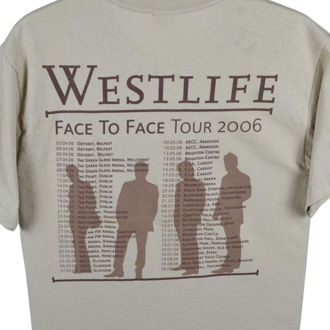 Band Tees × Vintage Westlife Vintage Face to Face Tour 2006 T-Shirt Size US S / EU 44-46 / 1 - 5 Thumbnail