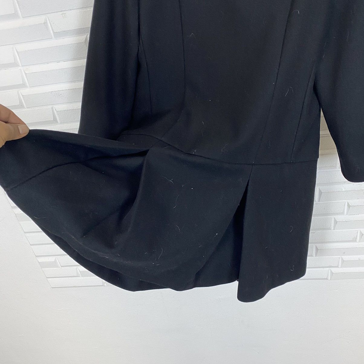 Miu Miu ✨Miu Miu wool black coat size 40 Made in Italy Size M / US 6-8 / IT 42-44 - 8 Thumbnail