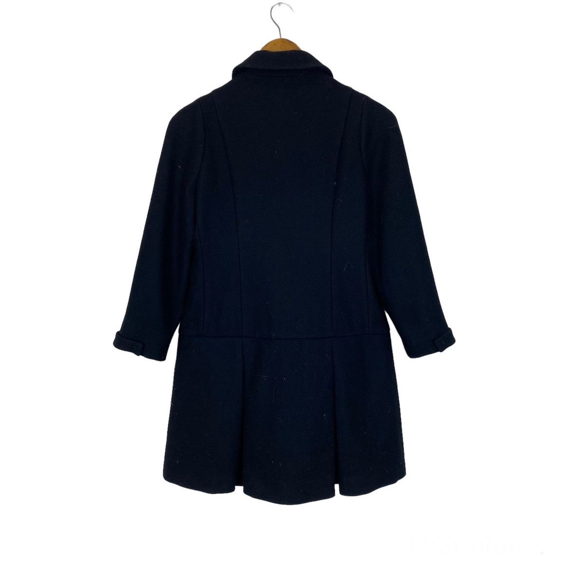 Miu Miu ✨Miu Miu wool black coat size 40 Made in Italy Size M / US 6-8 / IT 42-44 - 2 Thumbnail