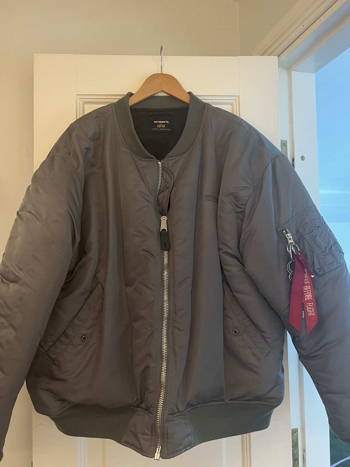 Vetements Alpha Bomber | Grailed