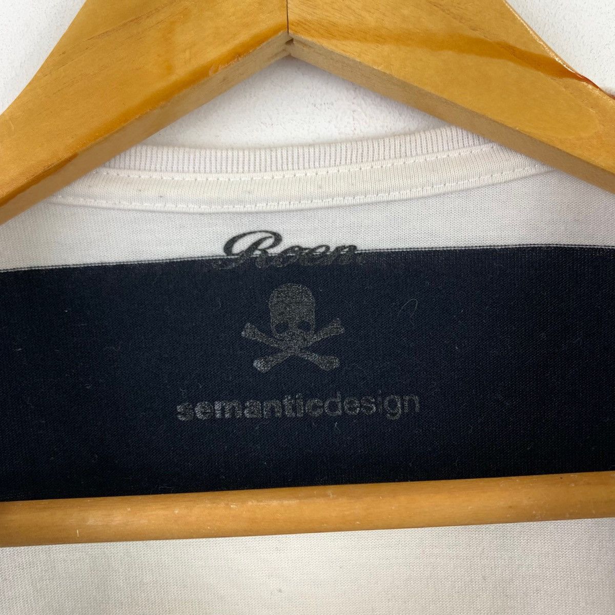 Japanese Brand × Roen ROEN x SEMANTIC DESIGN Punk Japanese Brand NO.9 Skull Print Size S / US 4 / IT 40 - 3 Thumbnail