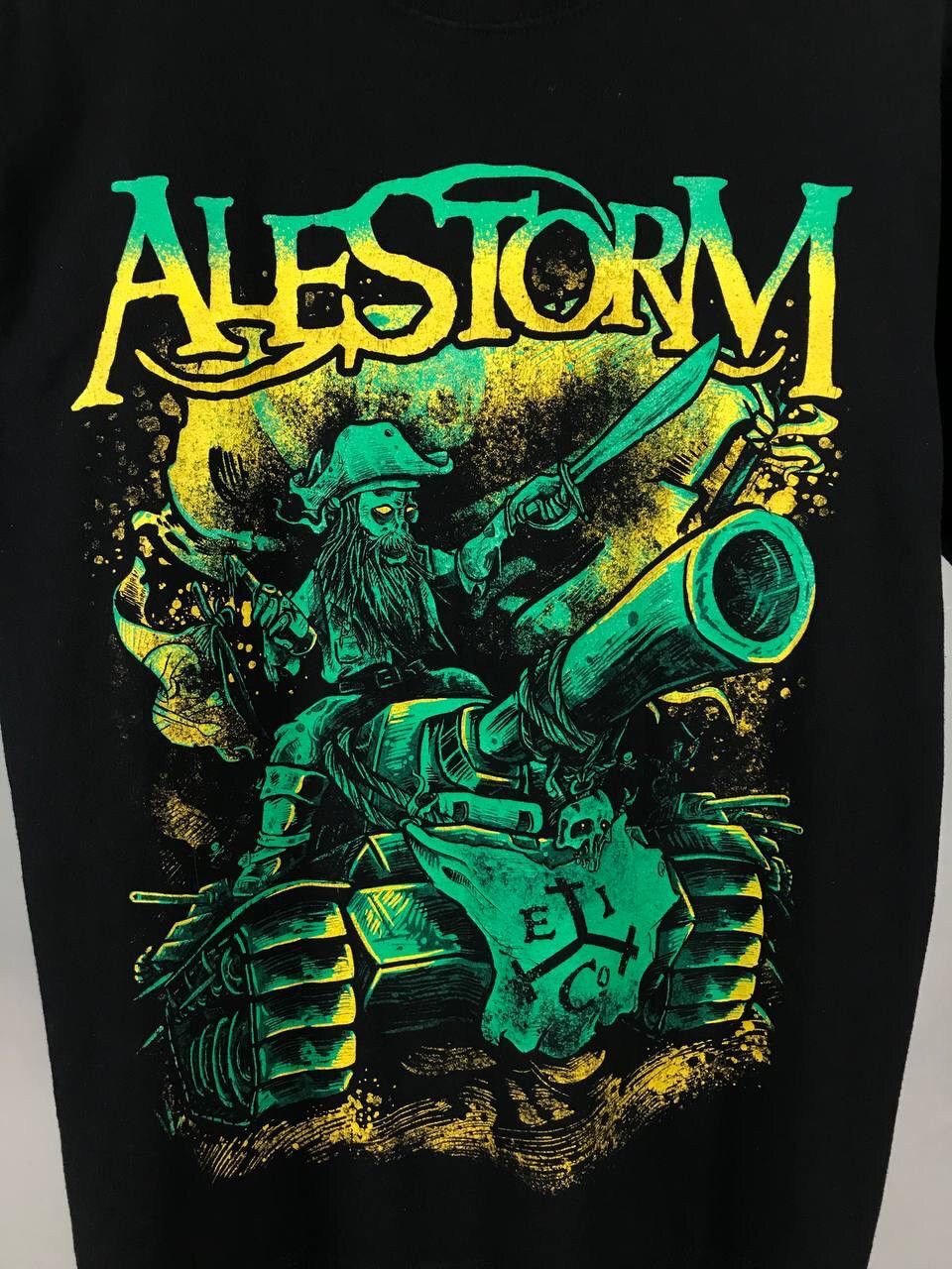 Band Tees Alestorm Vintage Rock Band Tee Size US M / EU 48-50 / 2 - 3 Thumbnail
