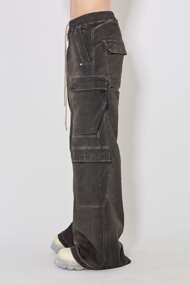 Rick Owens Drkshdw NEW | SS23 EDFU DOUBLE CARGO JUMBO BELA BAGGY PANTS  DENIM | Grailed