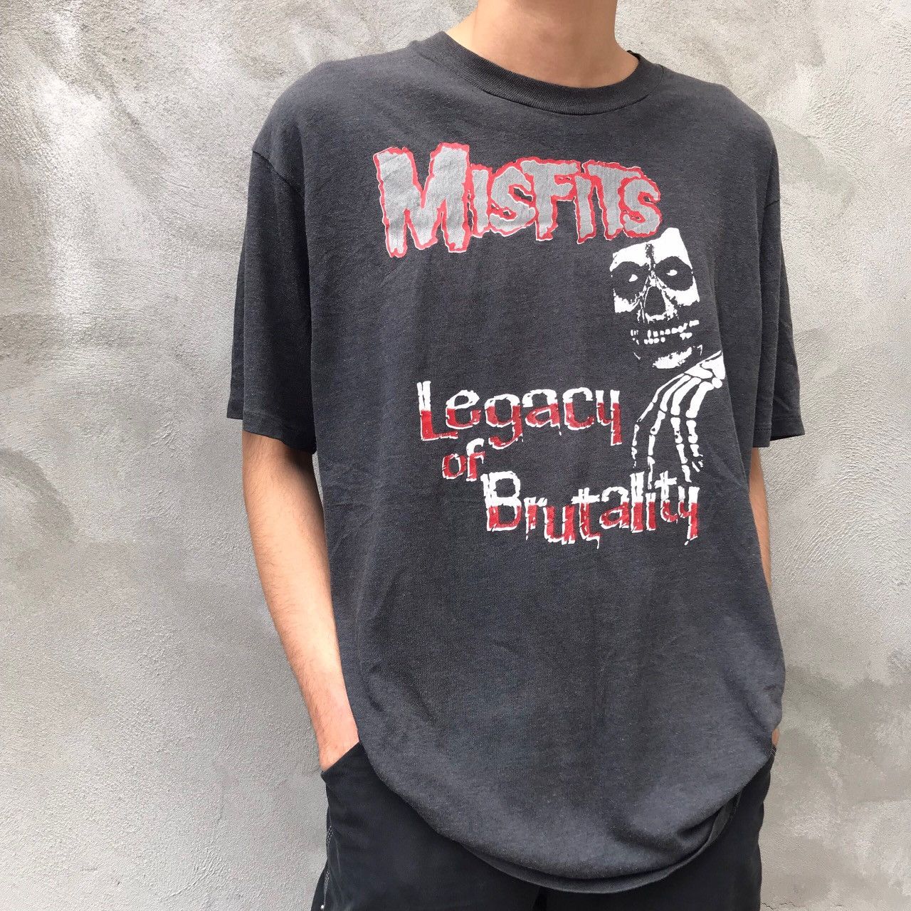 Band Tees  Vintage Vintage 1980's Misfits Legacy of Brutality T-Shirt ...
