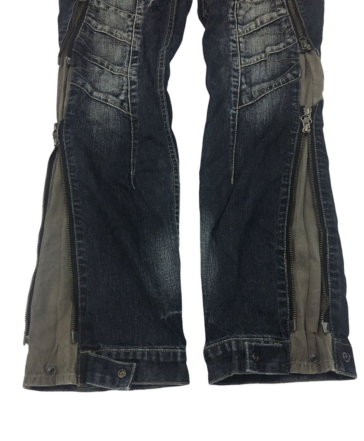 Japanese Brand × PPFM PPFM Bondage Biker Denim Pant Size US 31 - 6 Thumbnail