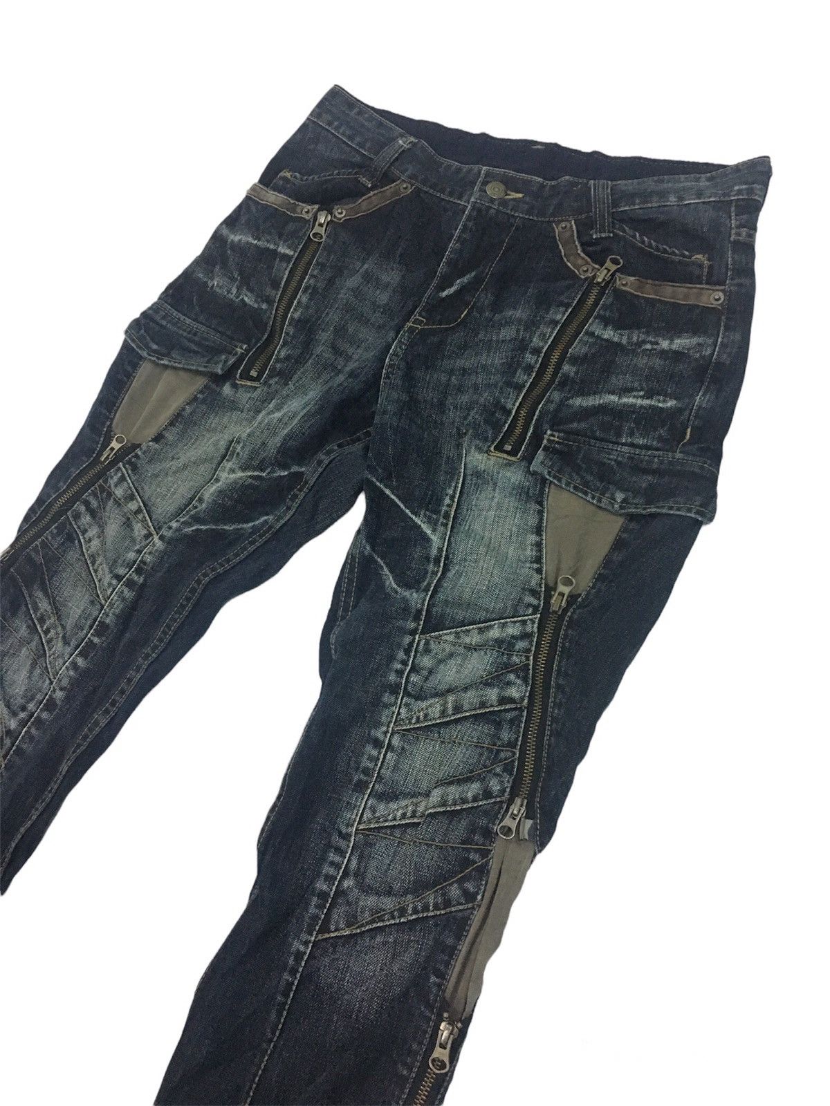 Japanese Brand × PPFM PPFM Bondage Biker Denim Pant Size US 31 - 4 Thumbnail