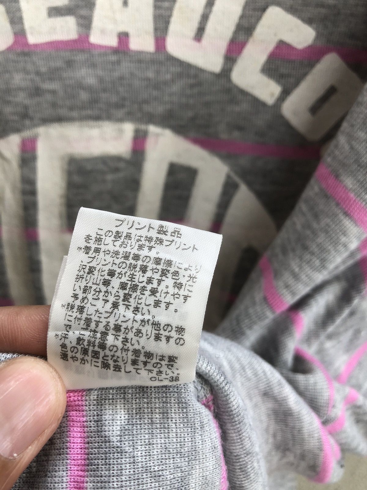 Issey Miyake Mercibeaucoup Crop Top Big Log Issey Miyake Size M / US 6-8 / IT 42-44 - 8 Thumbnail