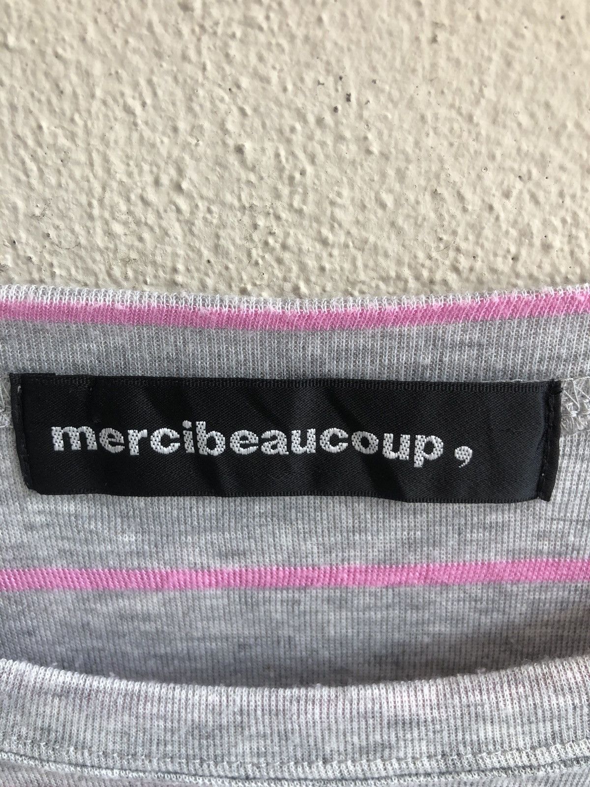 Issey Miyake Mercibeaucoup Crop Top Big Log Issey Miyake Size M / US 6-8 / IT 42-44 - 4 Thumbnail