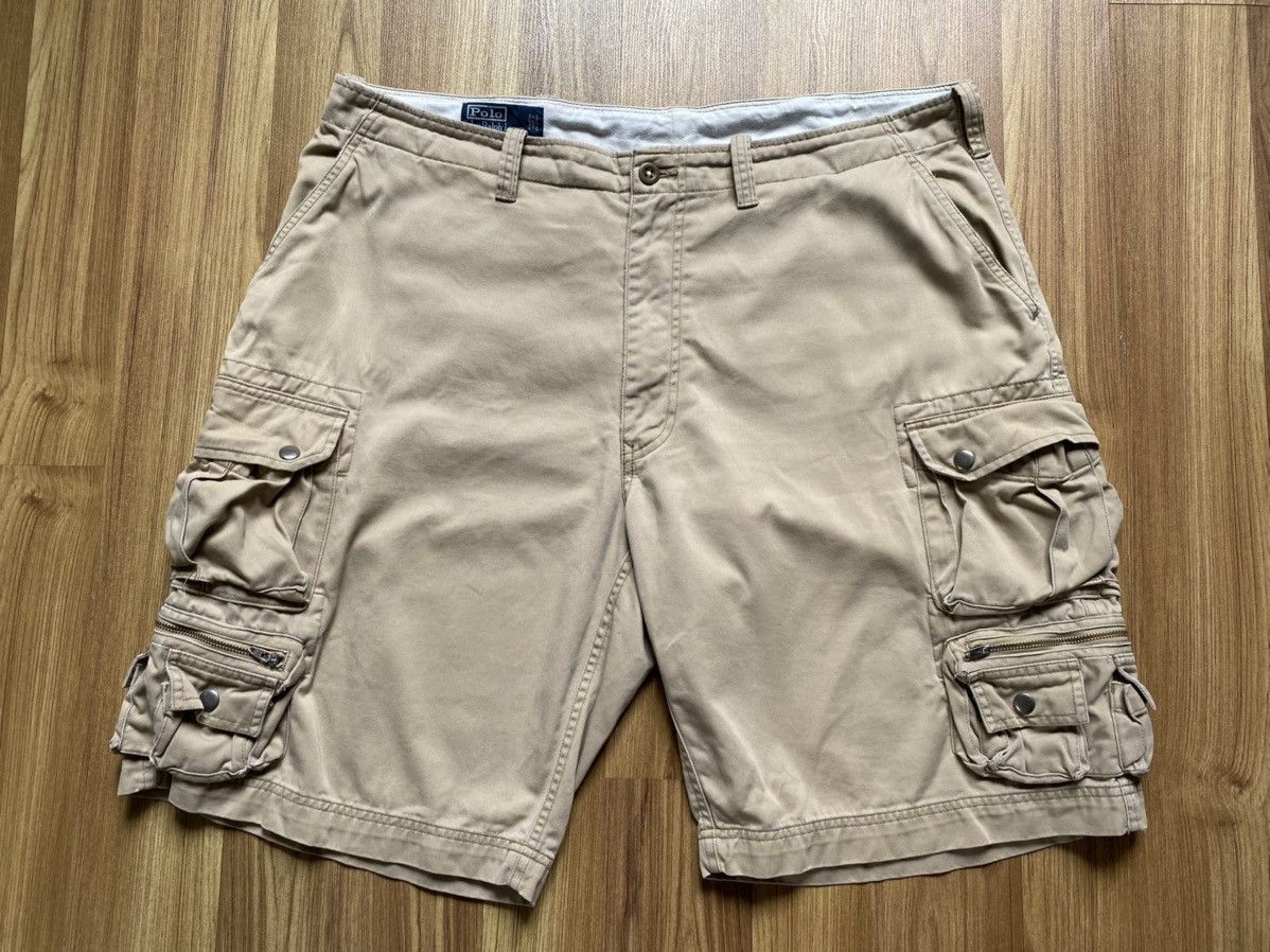 Ralph Lauren Vintage Y2K Polo Ralph Lauren Military Cargo Shorts Carhartt Size US 38 / EU 54 - 1 Thumbnail
