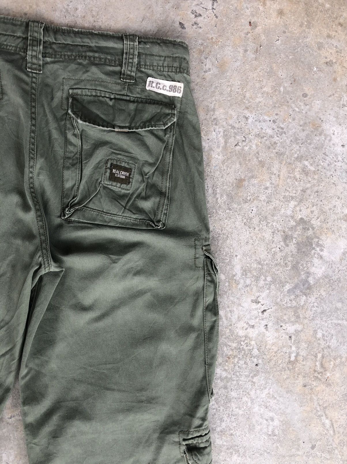 Seditionaries Real Crush Cargo Pants Tactical Multipocket Size US 35 - 13 Thumbnail