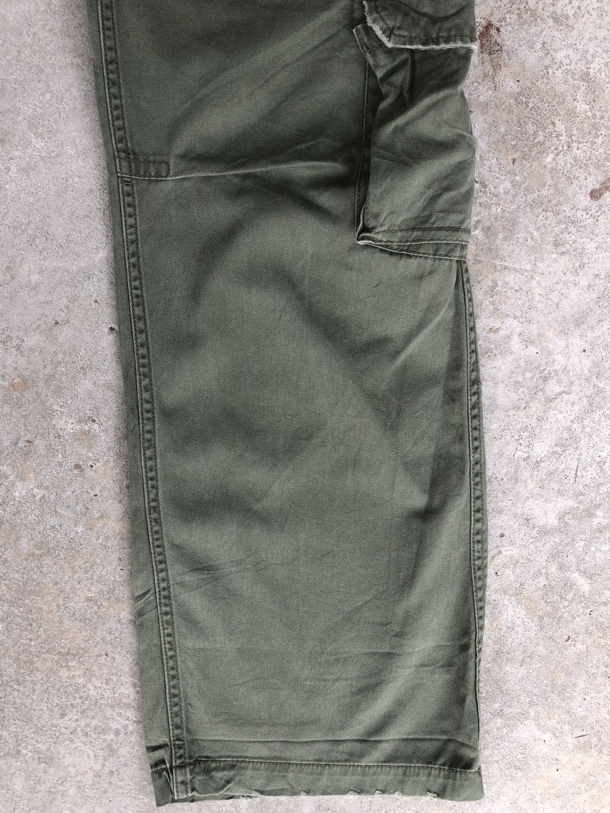 Seditionaries Real Crush Cargo Pants Tactical Multipocket Size US 35 - 4 Thumbnail