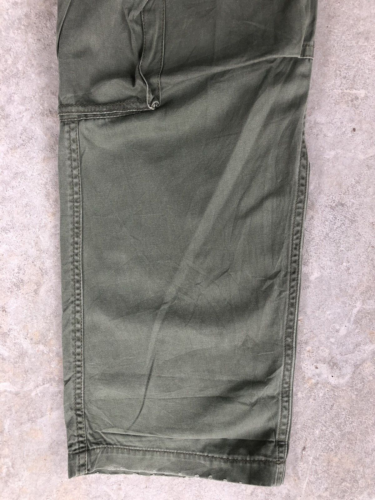 Seditionaries Real Crush Cargo Pants Tactical Multipocket Size US 35 - 3 Thumbnail