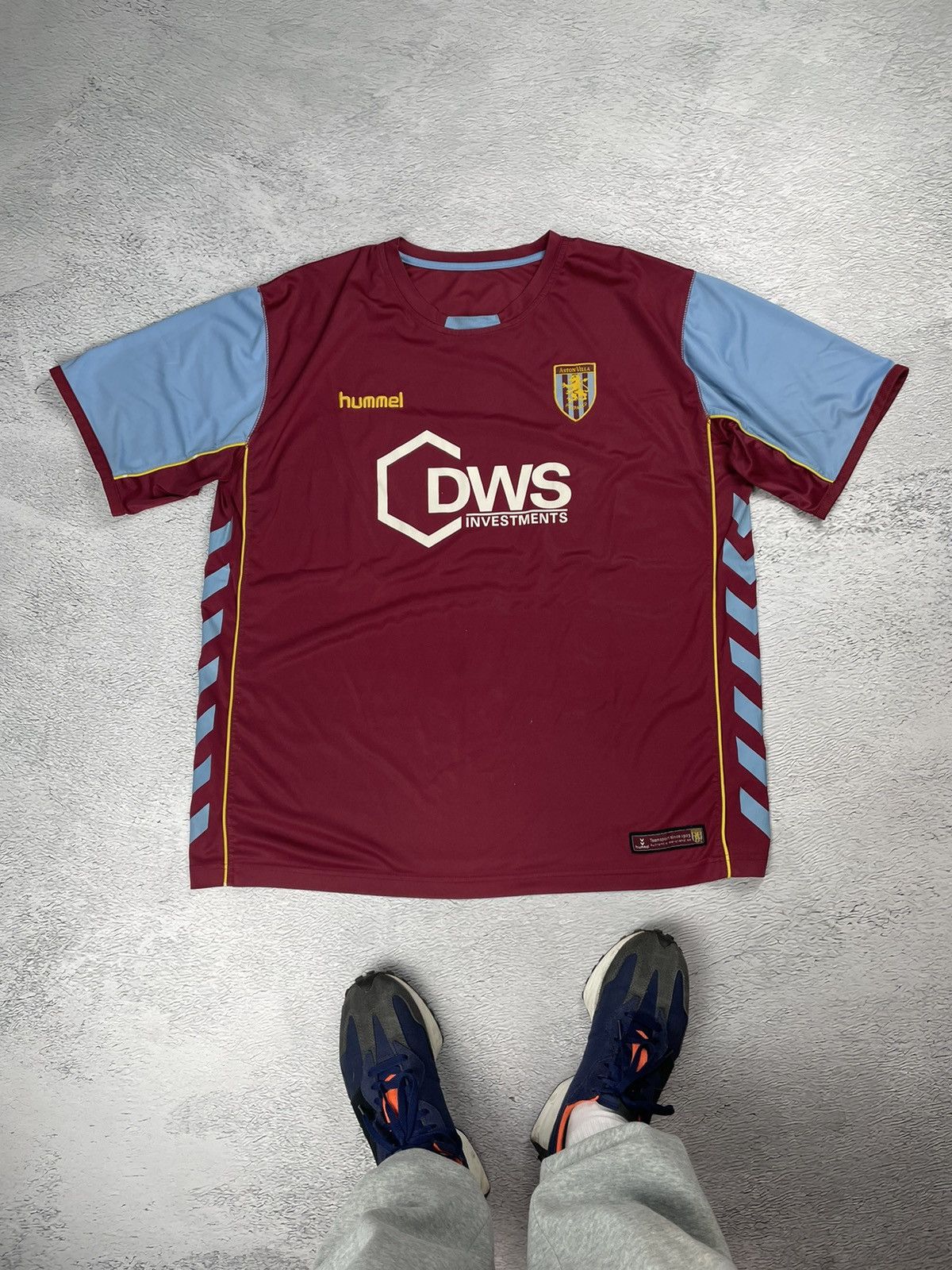 Hummel Vintage Aston Villa 2005/06 Hummel Soccer Jersey y2k vntg Size US XXL / EU 58 / 5 - 1 Thumbnail
