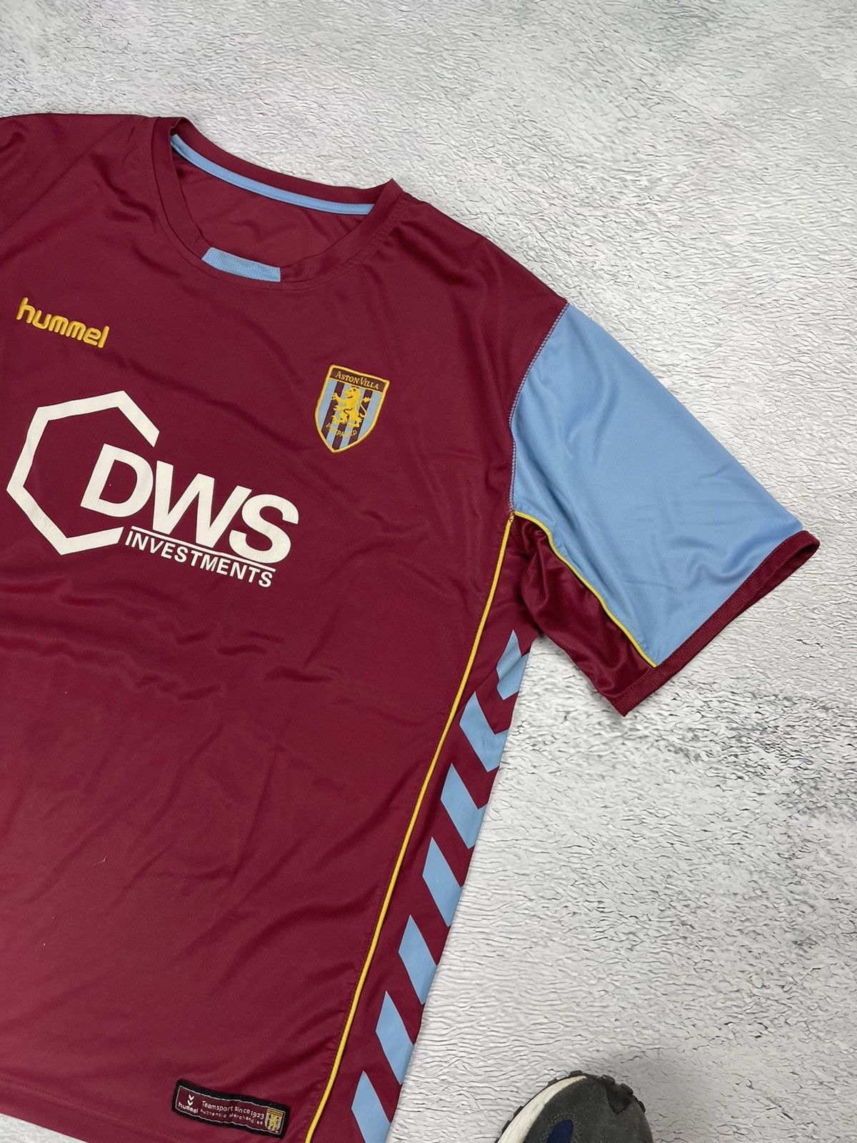 Hummel Vintage Aston Villa 2005/06 Hummel Soccer Jersey y2k vntg Size US XXL / EU 58 / 5 - 2 Thumbnail