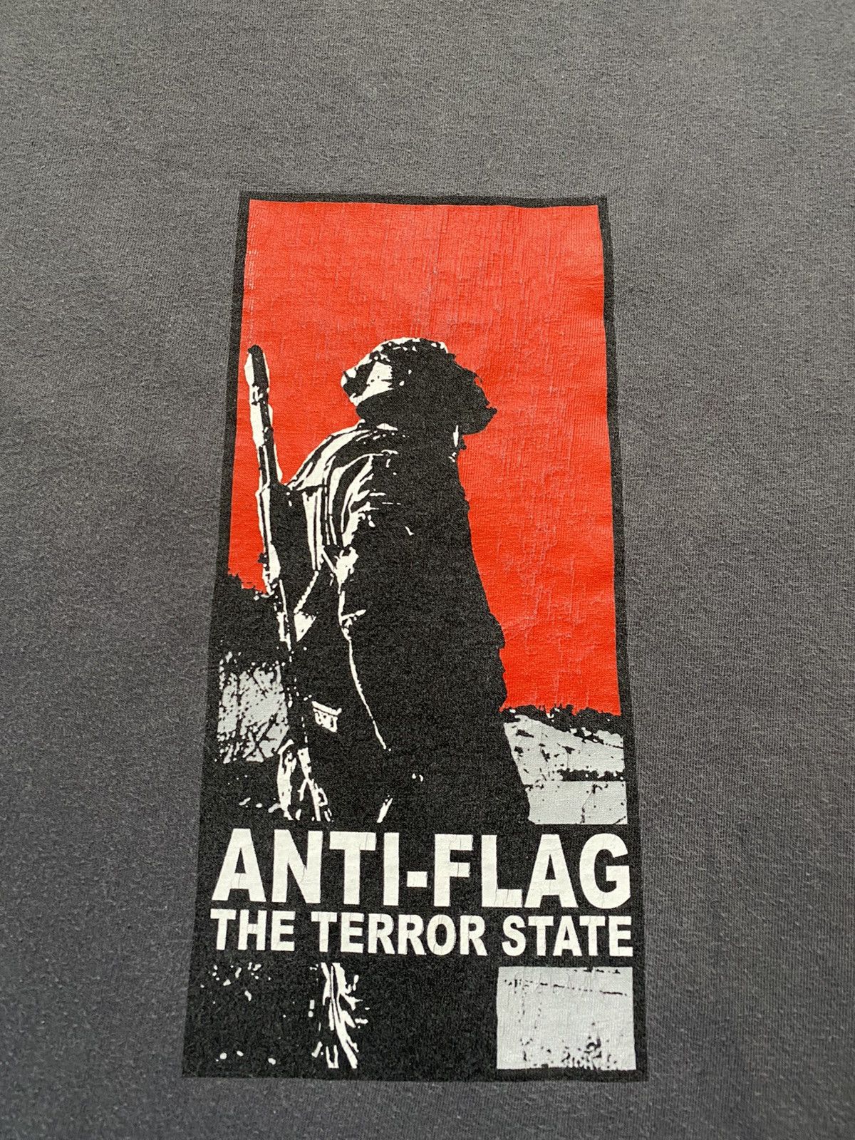 Band Tees Vintage Y2K Anti Flag Terror State T Shirt 2004 Green Day Size US L / EU 52-54 / 3 - 2 Thumbnail