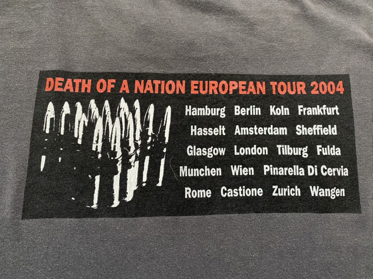 Band Tees Vintage Y2K Anti Flag Terror State T Shirt 2004 Green Day Size US L / EU 52-54 / 3 - 5 Thumbnail