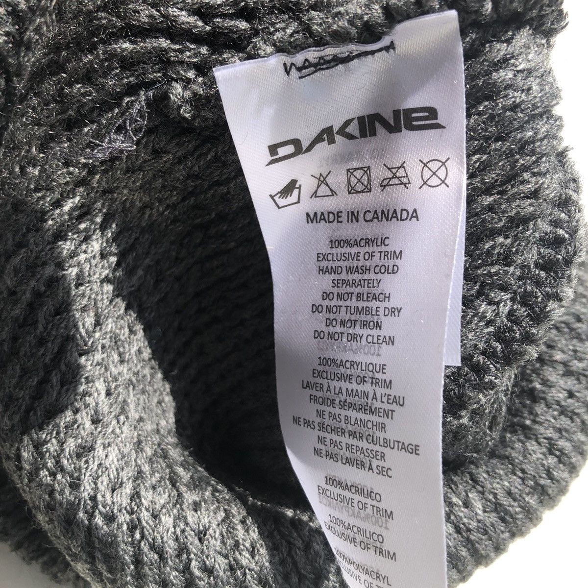 Dakine Dakine Wendell Beanie GRAY Size ONE SIZE - 4 Thumbnail
