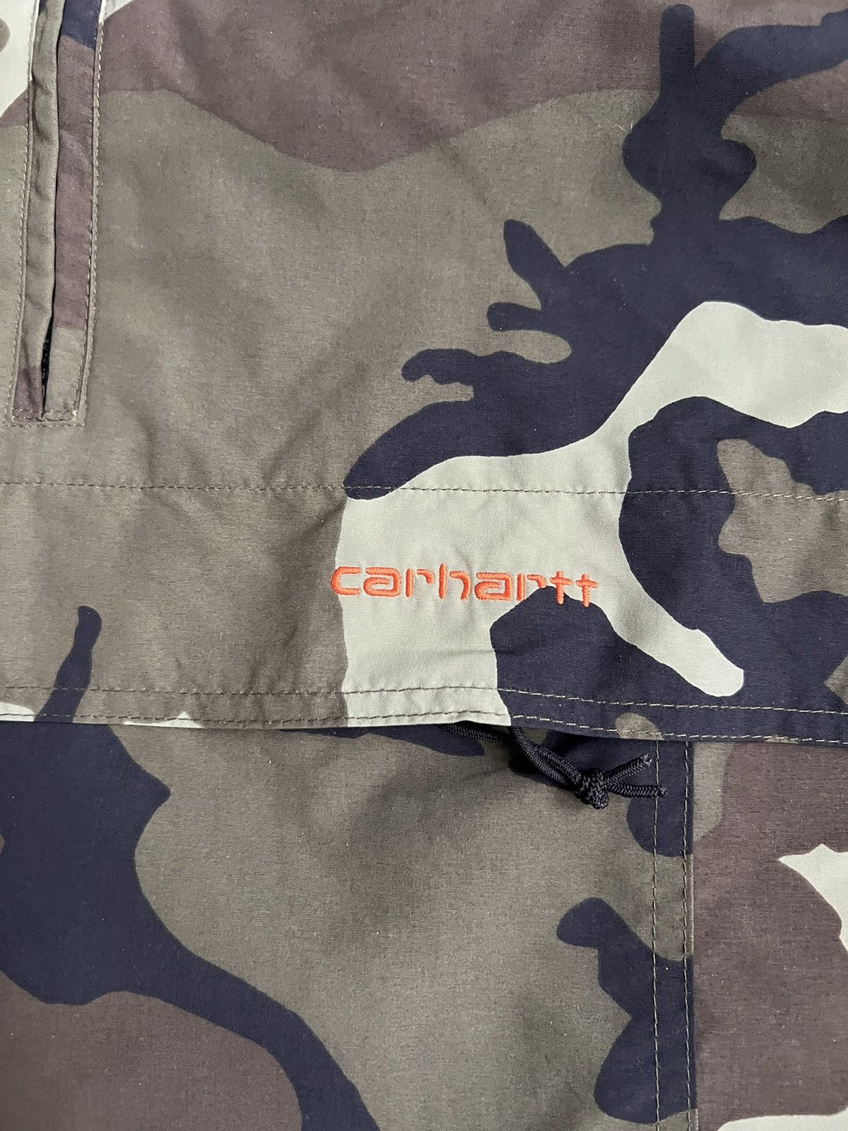 Carhartt 🔥Vintage Carhartt Nylon Lghtweight Camouflage Anorak/Jacket Size US M / EU 48-50 / 2 - 12 Thumbnail