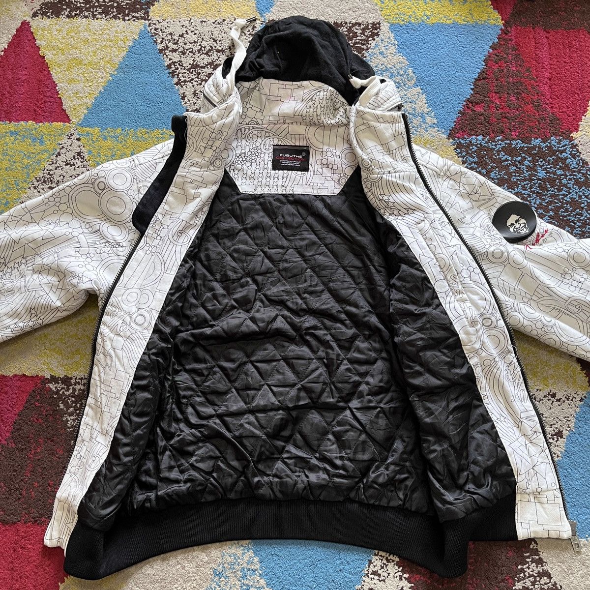 Fubu × Vintage Vintage FUBU The Collection Hoodie Full Zip 1990s USA Size US M / EU 48-50 / 2 - 13 Thumbnail