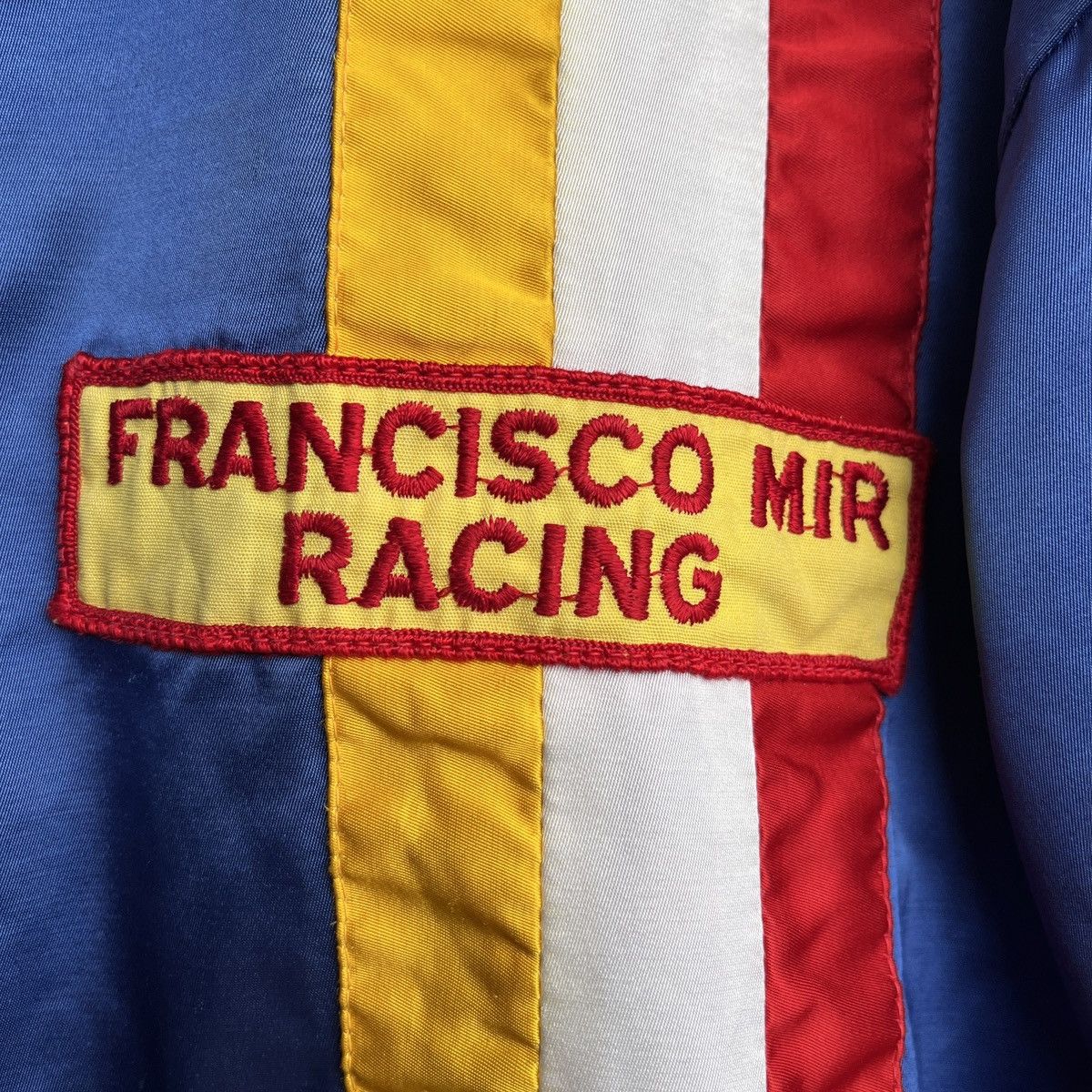 Vintage Distressed 80s Mister Marty Francisco MIR Racing Jacket Size US L / EU 52-54 / 3 - 6 Thumbnail