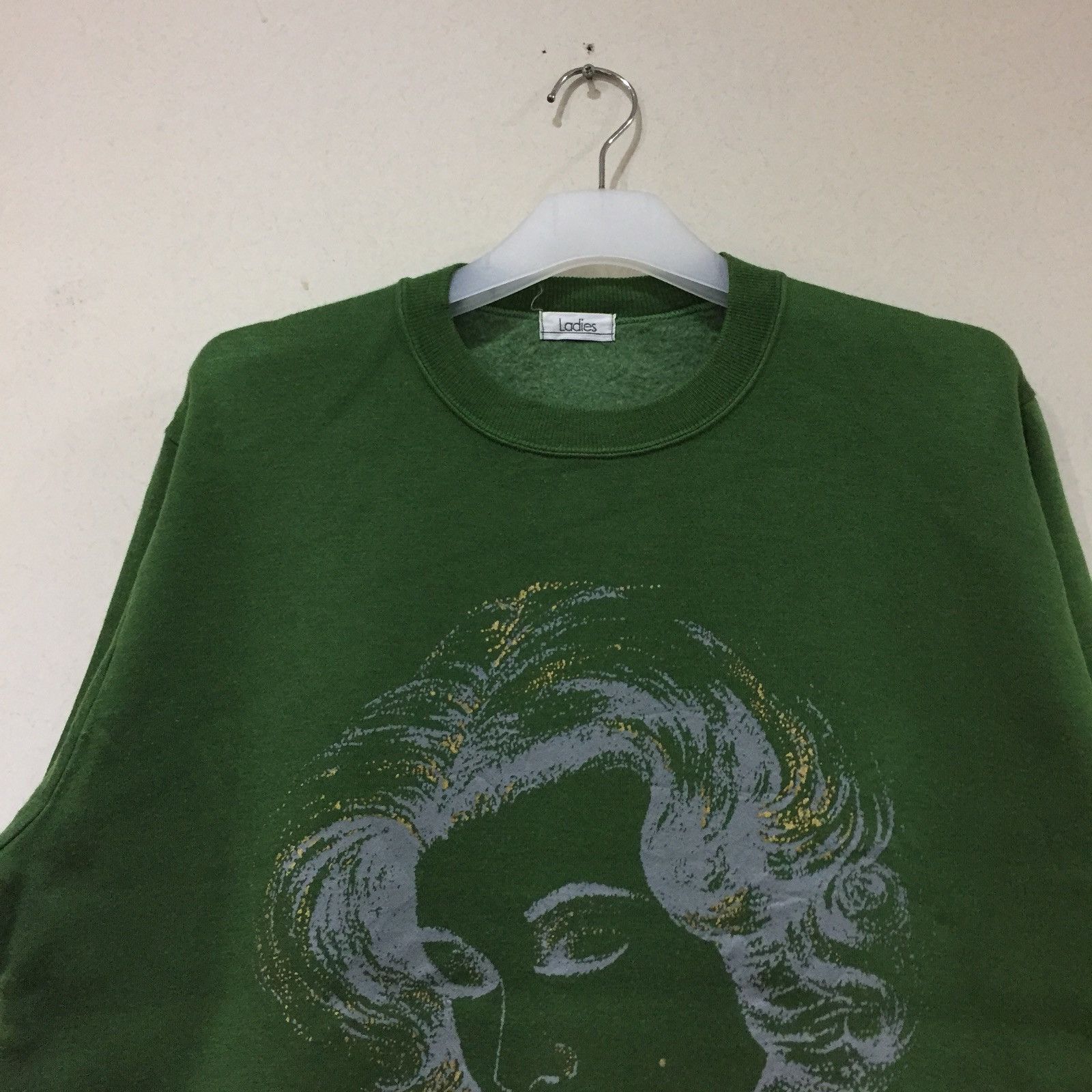Vintage LADIES sweatshirt spell out big design.. We Always Cute Size ONE SIZE - 3 Thumbnail